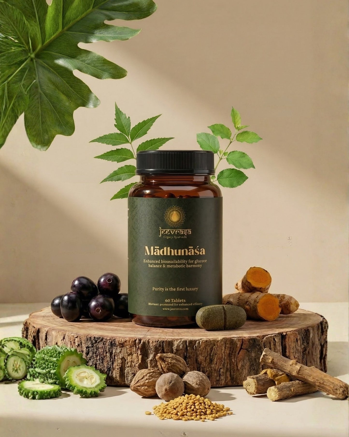 Madhunaśa — Ayurvedic Glucose Balance & Metabolic Support