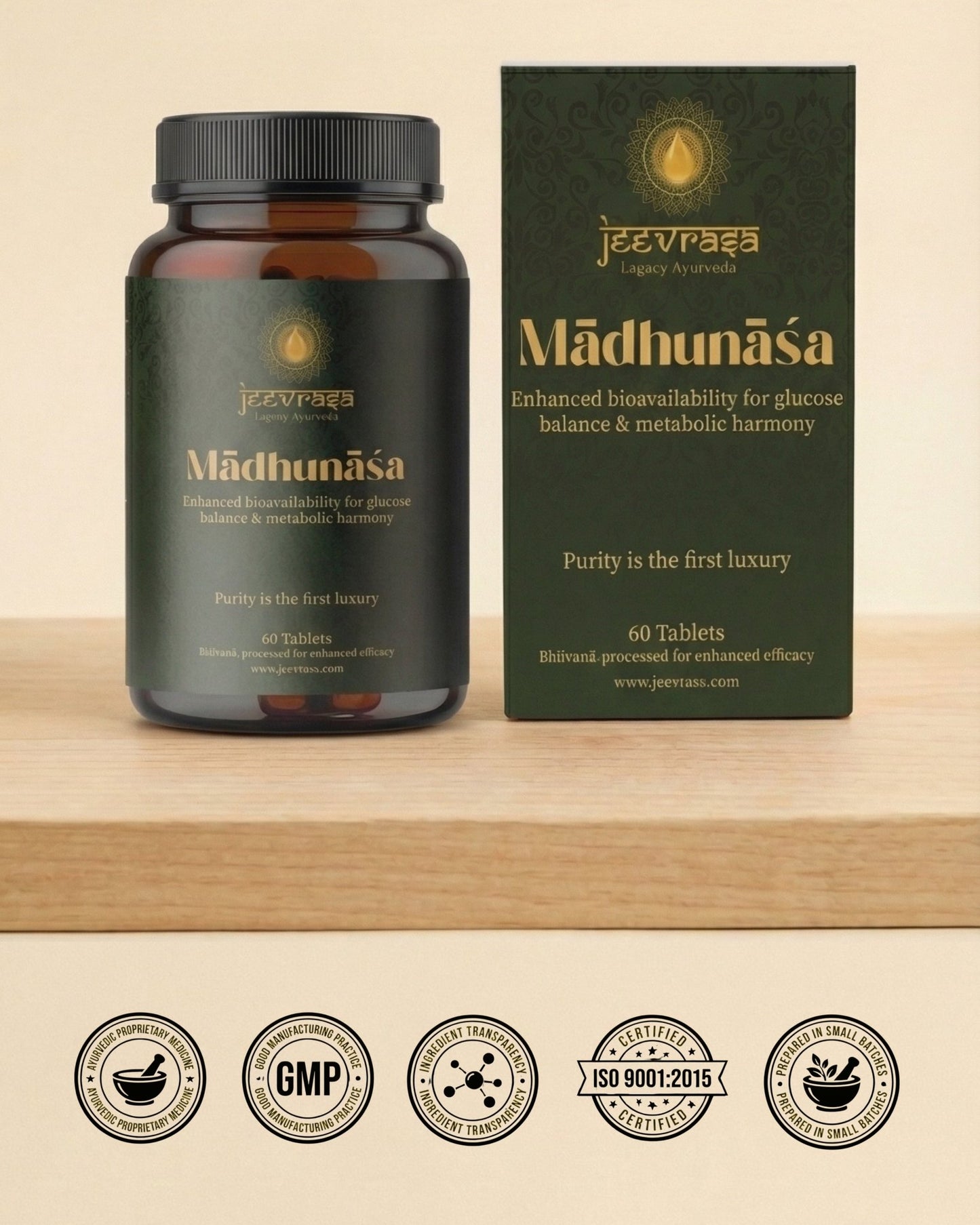Madhunaśa — Ayurvedic Glucose Balance & Metabolic Support